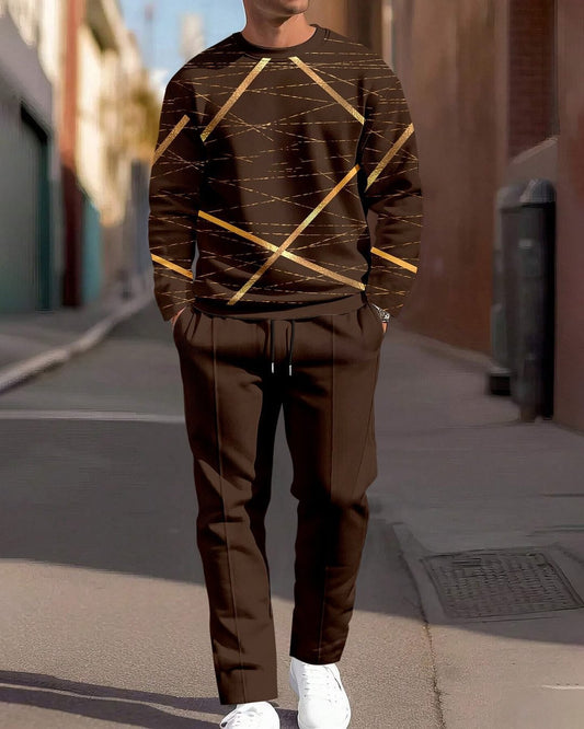 Aleksy - Elegancki Sportowy Zestaw