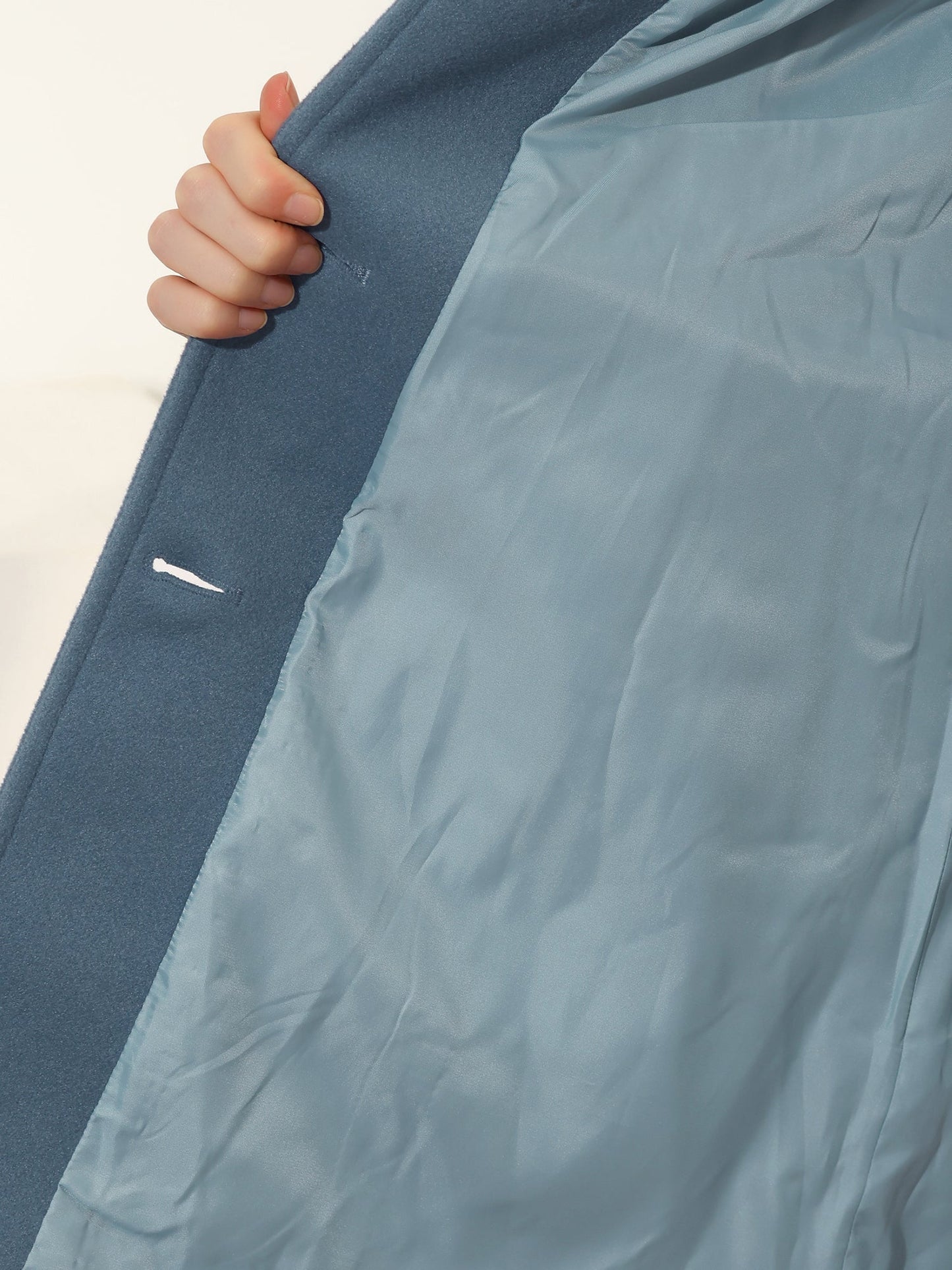 Josephine | Damski płaszcz zimowy z jednym guzikiem