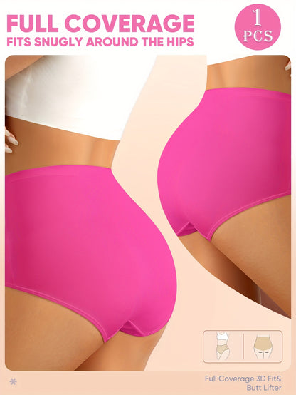 Seamless vormende slip voor dames met hoog model, ademend mesh en kruispatroon, voor tummy control en billenlift