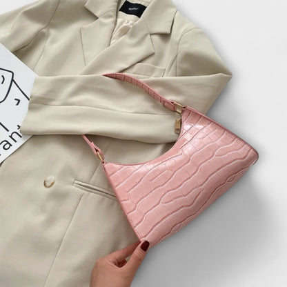 Olivia - Lśniąca Skórzana Torba