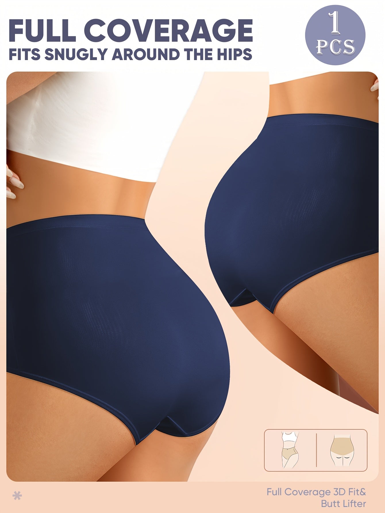 Seamless vormende slip voor dames met hoog model, ademend mesh en kruispatroon, voor tummy control en billenlift