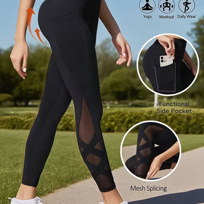 Mila; Legginsy z siateczką i wysokim stanem – oddychające, miękkie i gotowe na każdy trening.