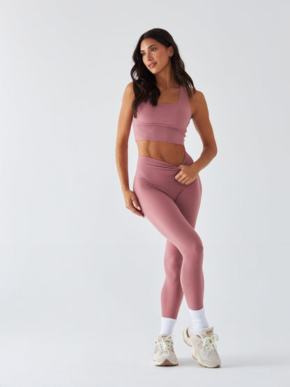 Roze Leggings Sport - Morning Dew