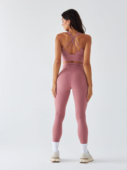 Roze Leggings Sport - Morning Dew